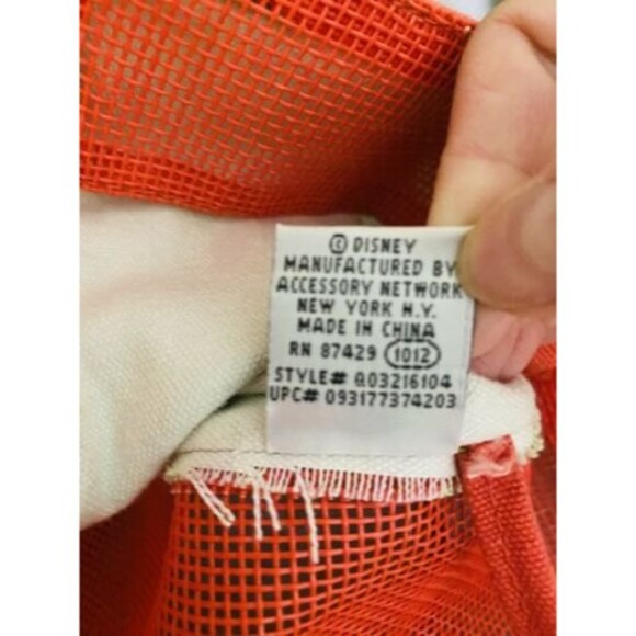 RARE Vintage Mickey Unlimited Island Native Tote Bag Hawaiian Floral Disney - Picture 9 of 9